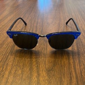 Blue ray-ban club masters